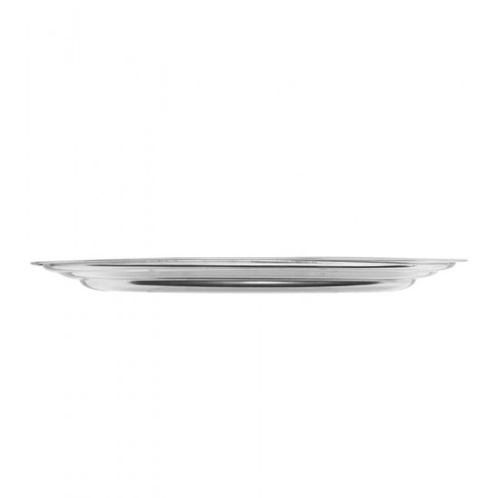 Travessa Oval Rasa 26,5 cm em Aço Inox